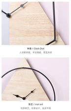 Modern Design Minimalist Clock