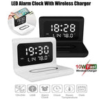Smart Wireless Charging Alarm Table Clock