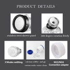 Multifunction Rotatable Water Spray Faucet Filter