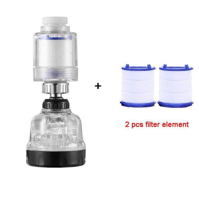 Multifunction Rotatable Water Spray Faucet Filter