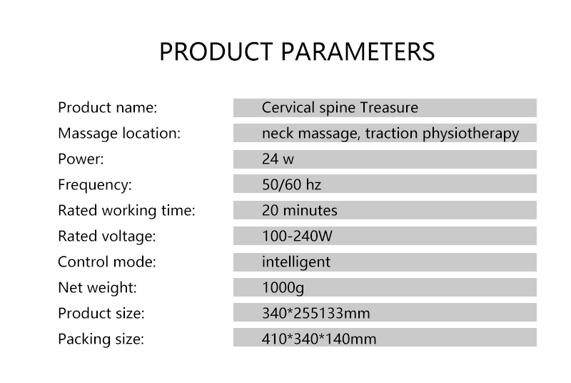 Neck Support Tension Reliever Heated Massager