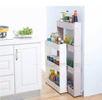 Wheeled Mobile Tiny Storage Shelf