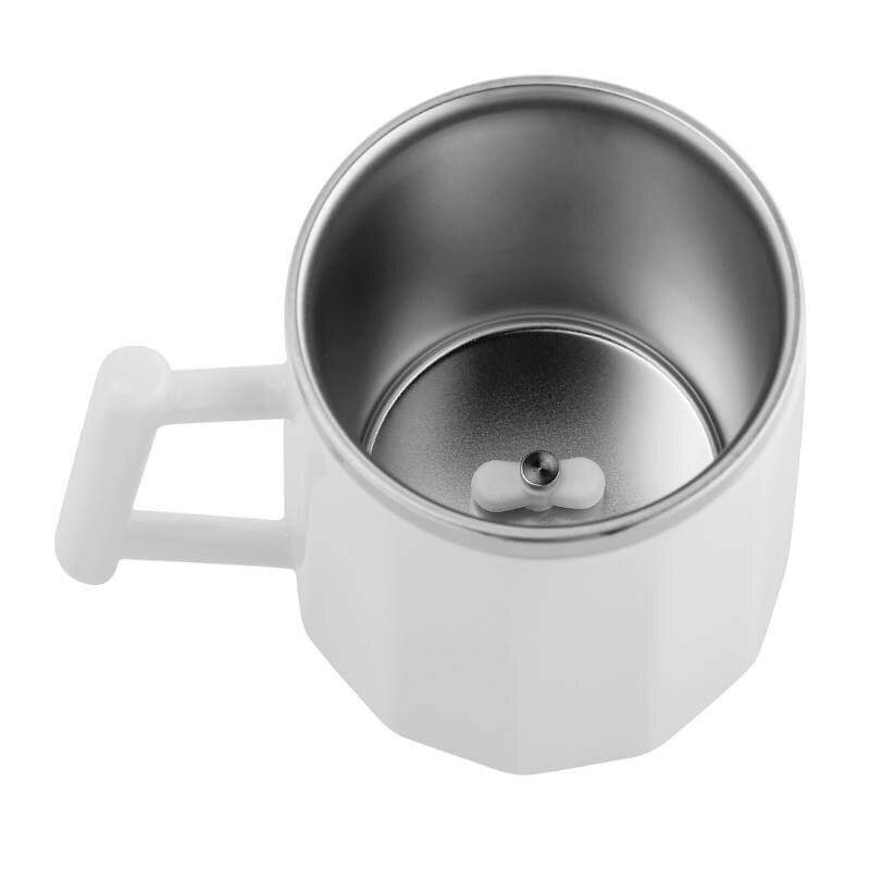 Stainless Steel Self Mixing Coffee Mug