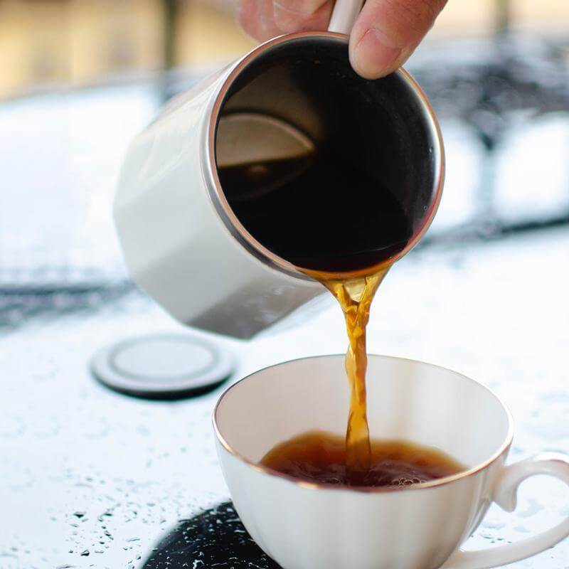 Stainless Steel Self Mixing Coffee Mug