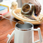Stainless Steel Self Mixing Coffee Mug