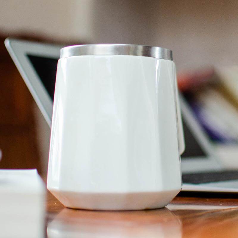 Stainless Steel Self Mixing Coffee Mug