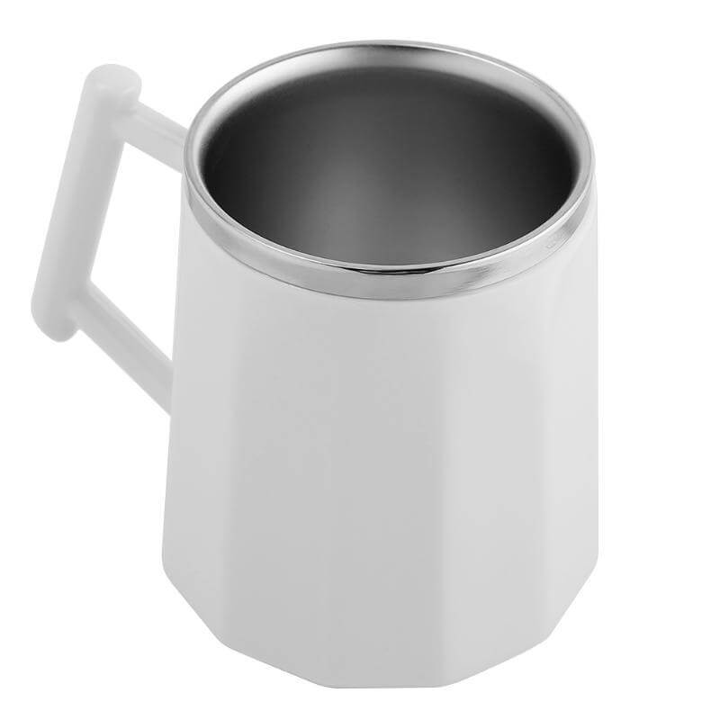 Stainless Steel Self Mixing Coffee Mug