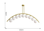 Golden Europe Hardware Loft Vintage Chandelier