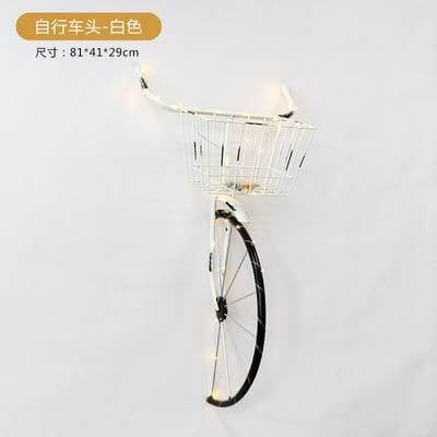 Retro Creative Iron Bicycle Head Wall Decor