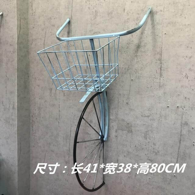 Retro Creative Iron Bicycle Head Wall Decor