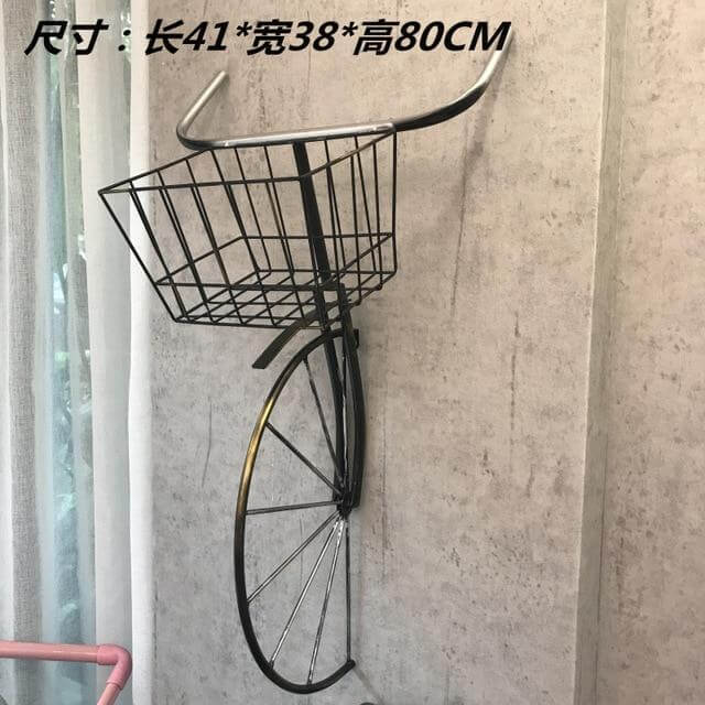 Retro Creative Iron Bicycle Head Wall Decor