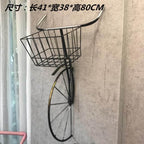 Retro Creative Iron Bicycle Head Wall Decor
