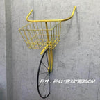 Retro Creative Iron Bicycle Head Wall Decor