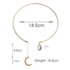 Moon Love Pendant Necklace
