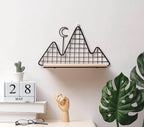 Nordic Style Metal Wall Shelf