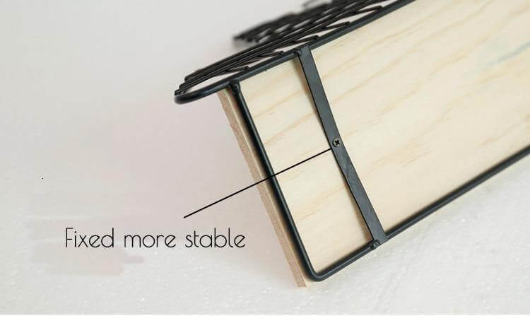 Nordic Style Metal Wall Shelf