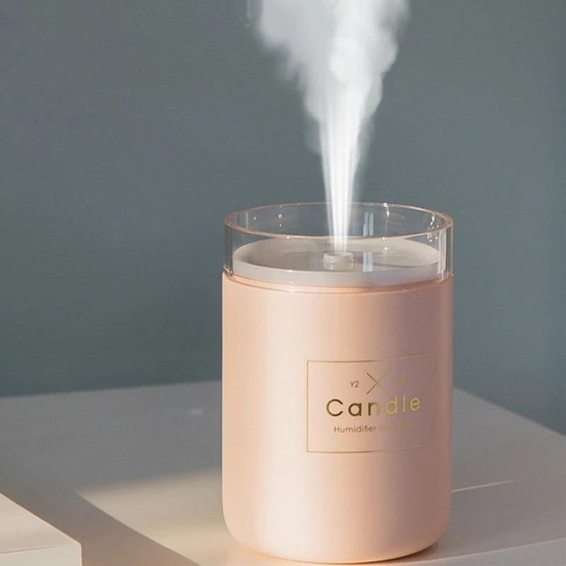 Ultrasonic Candle Essential Oil Diffuser