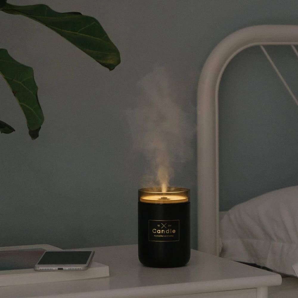 Ultrasonic Candle Essential Oil Diffuser