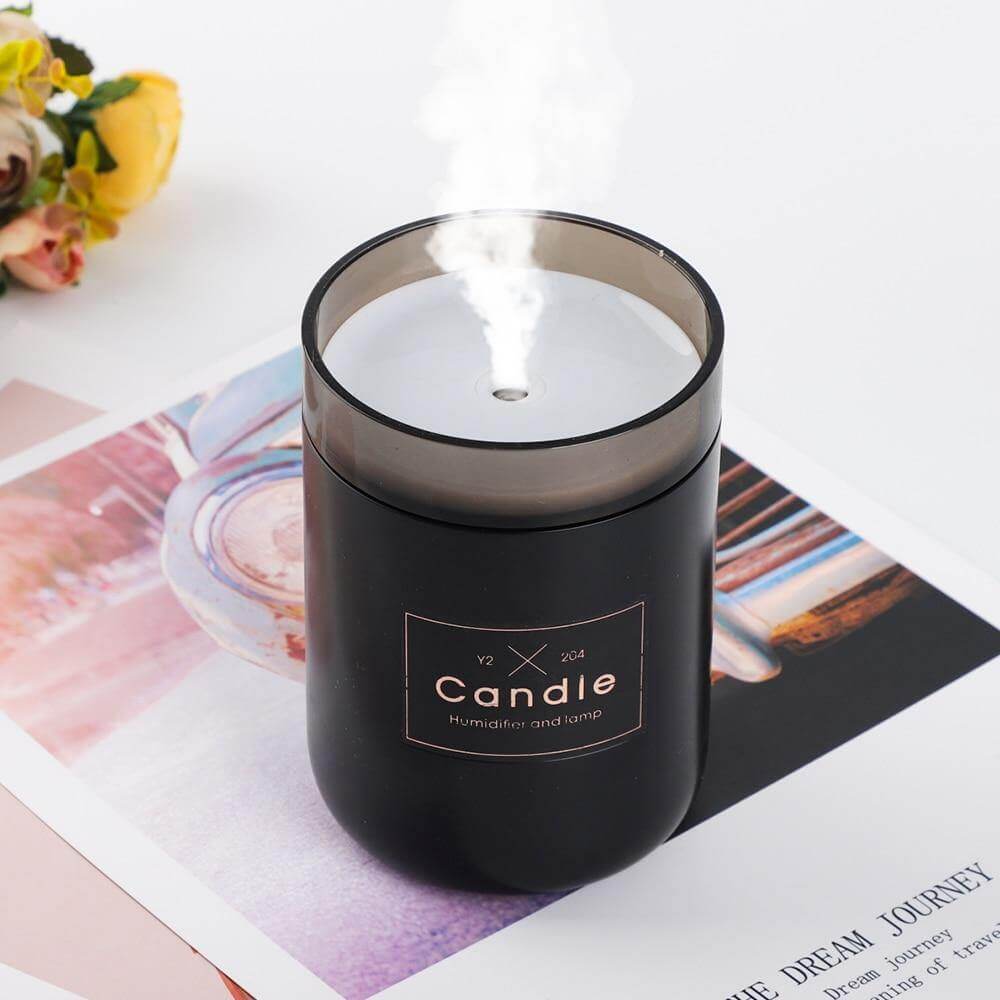 Ultrasonic Candle Essential Oil Diffuser