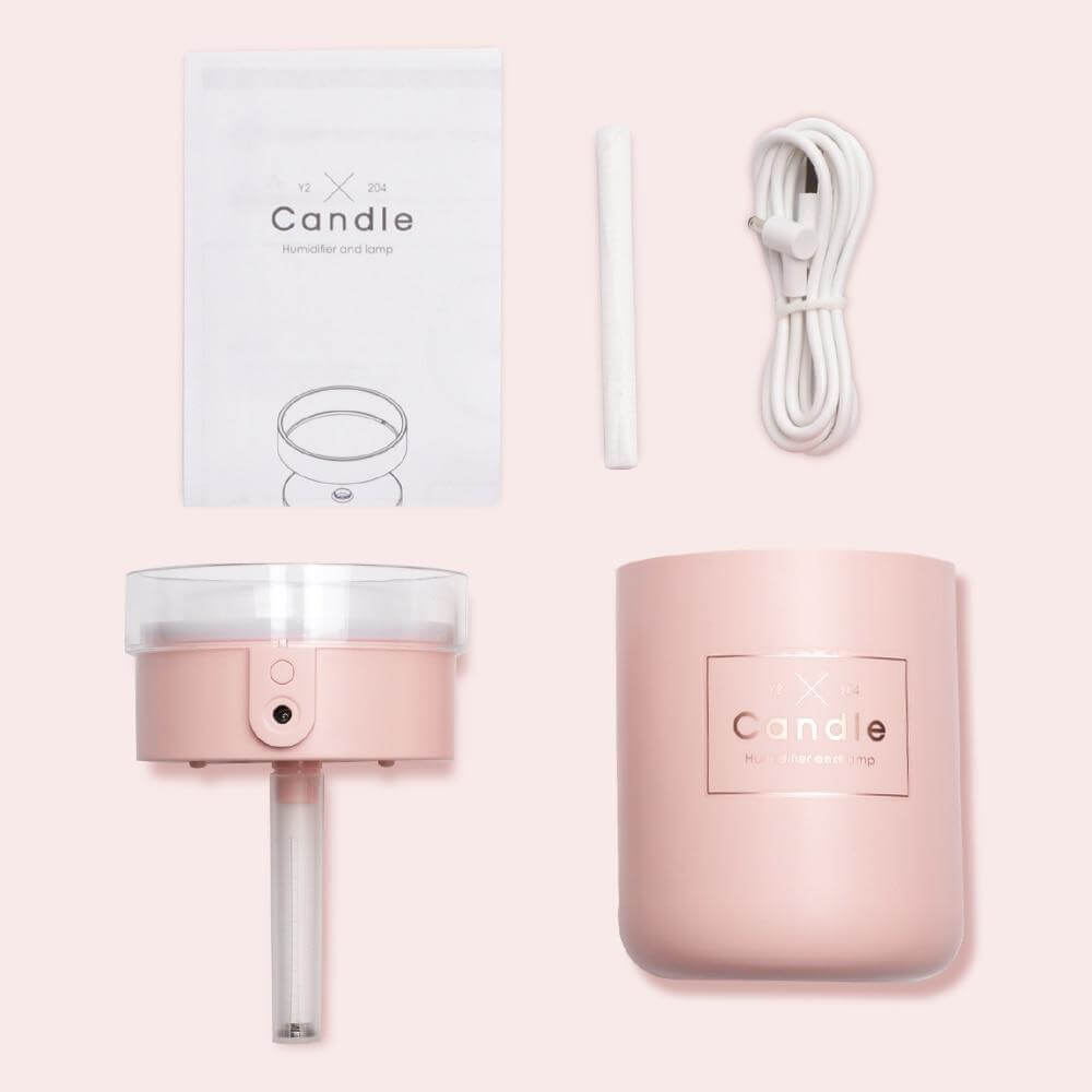 Ultrasonic Candle Essential Oil Diffuser