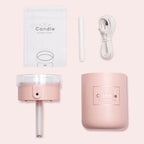 Ultrasonic Candle Essential Oil Diffuser