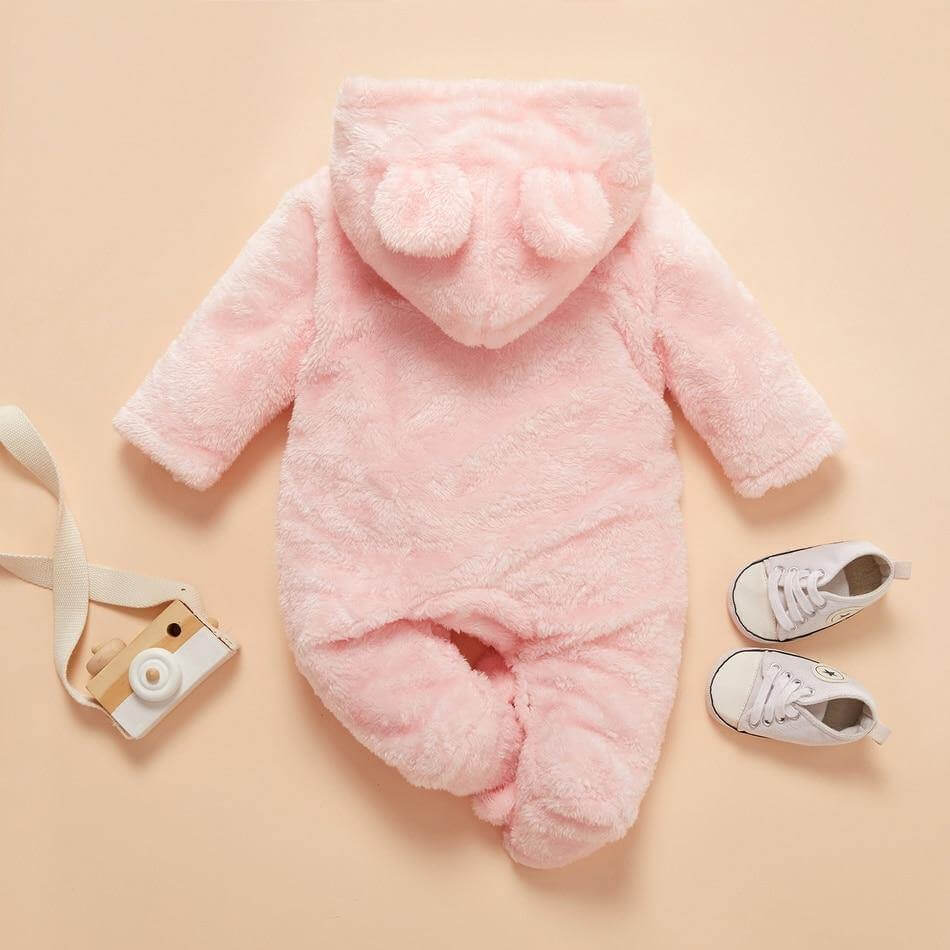 Cute Rabbit Ear Baby Onesie