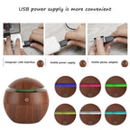Creative Colorful LED Ultrasonic Aroma Diffuser