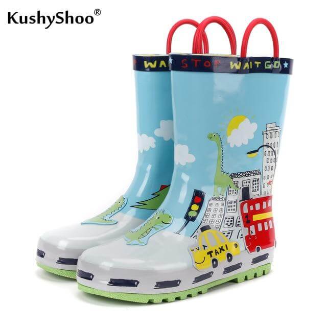 Waterproof Children's Cartoon Rubber Boots
