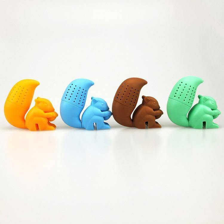 Sweet Cute Squirrel Tea Infuser