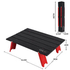 Mini Black Foldable Outdoor Table