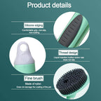 Multifunctional Kitchen Dish Soap Dispensing Brush
