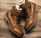 Fashion Vintage Style Male Winter Boots