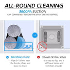 Remote Control Window Cleaning Magnetic Brush Robot