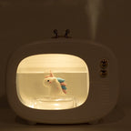 Portable Mini TV USB Humidifier Lamp