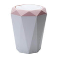 Geometric Creative Trash Can