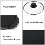 2 In 1 Hot Pot & Barbecue Non-Stick Electric Grill