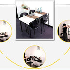 Foldable Multifunctional Wall-Mounted Shelf Table