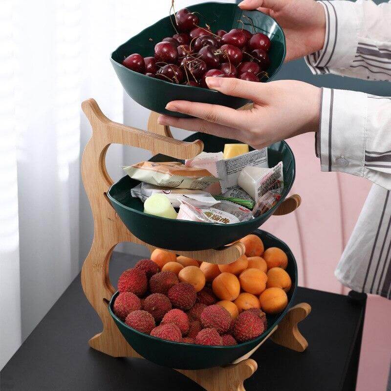 Nordic Food Rack Organizer