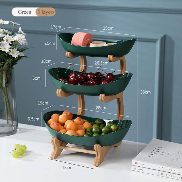 Nordic Food Rack Organizer