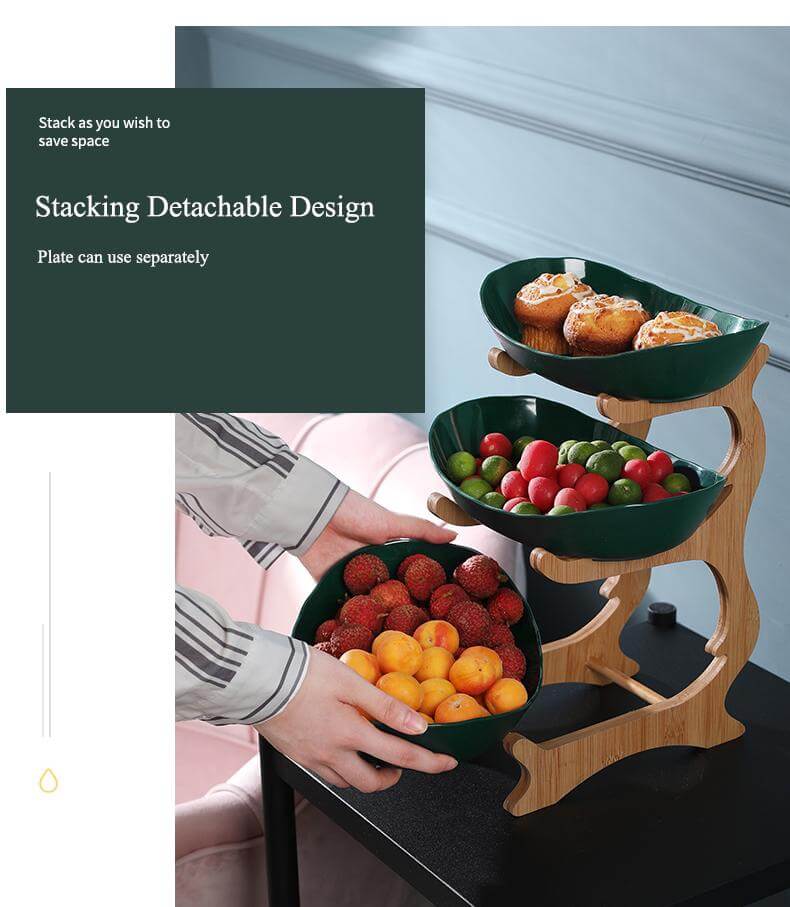 Nordic Food Rack Organizer