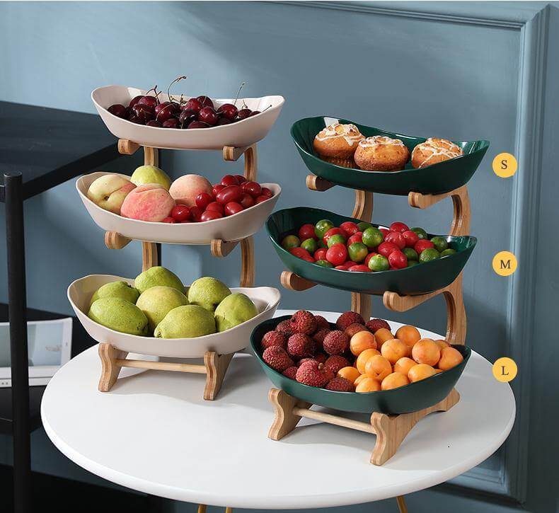 Nordic Food Rack Organizer