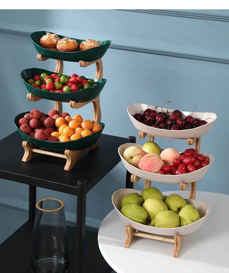 Nordic Food Rack Organizer