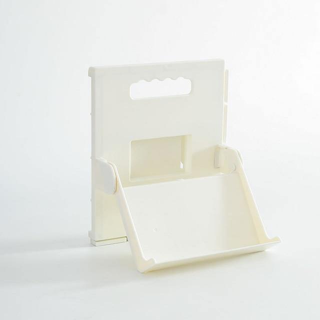 Hidden Folding Multifunctional Wall Shoe Organizer Rack