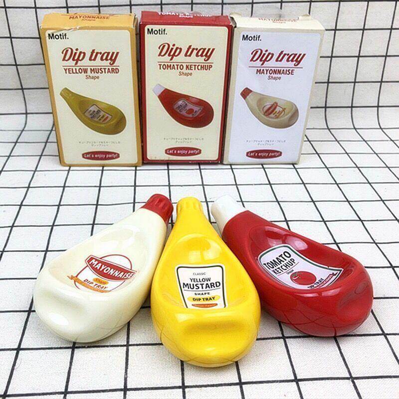 Ceramic Sauce Bottle Plate
