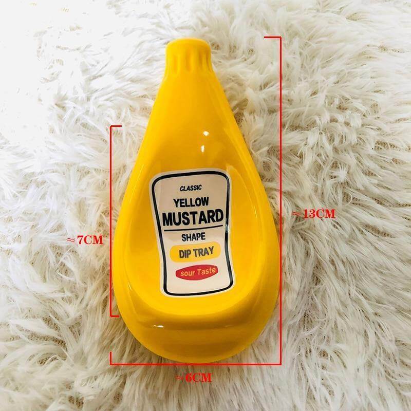 Ceramic Sauce Bottle Plate