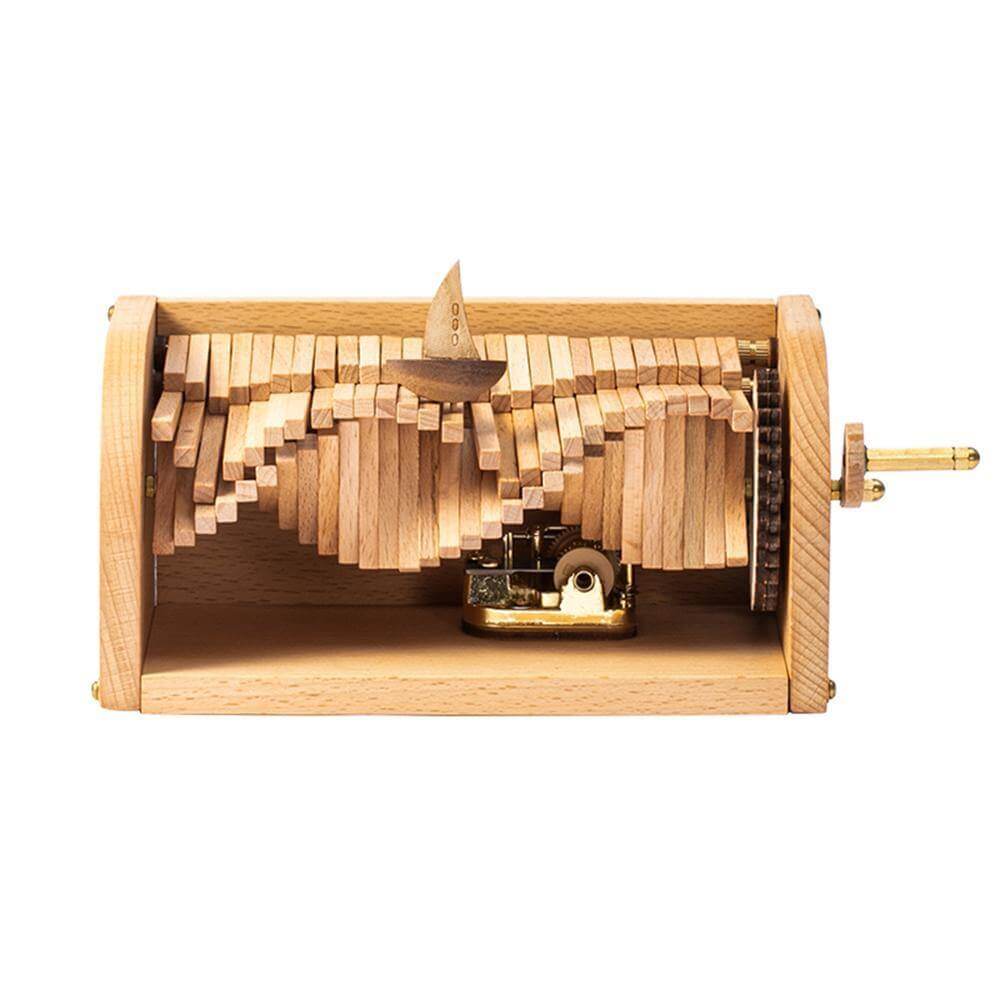DIY Wooden Puzzle Model Music Box Kit