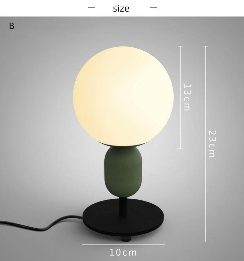 Elegant Matte Nordic Table Light