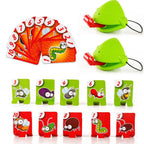 Frog Tongue Mask Cards Toy Set