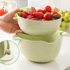 Multifunctional Double-Layer Drain Basket