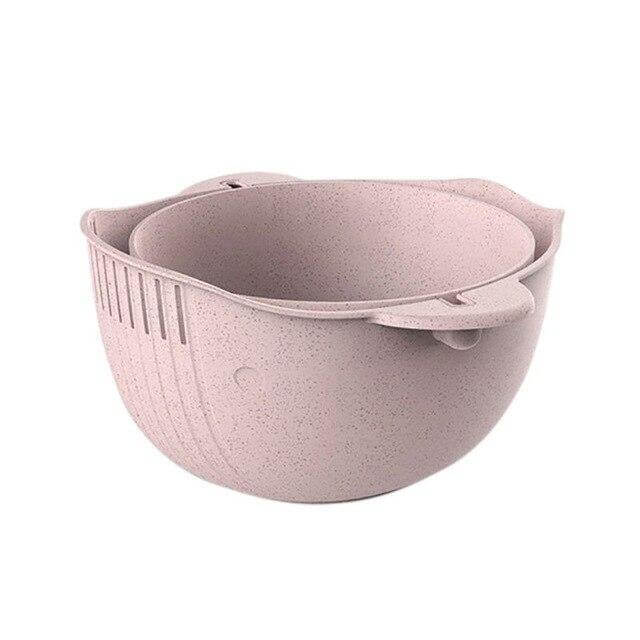 Multifunctional Double-Layer Drain Basket